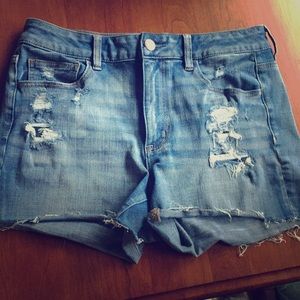 American Eagle high waisted shorts